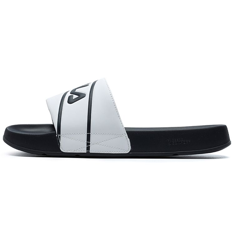 Fila Drifter Outdoor Sports Thick Sole Odor Resistant Slide Sandals Men Sandals White Blue F12M226501FWN