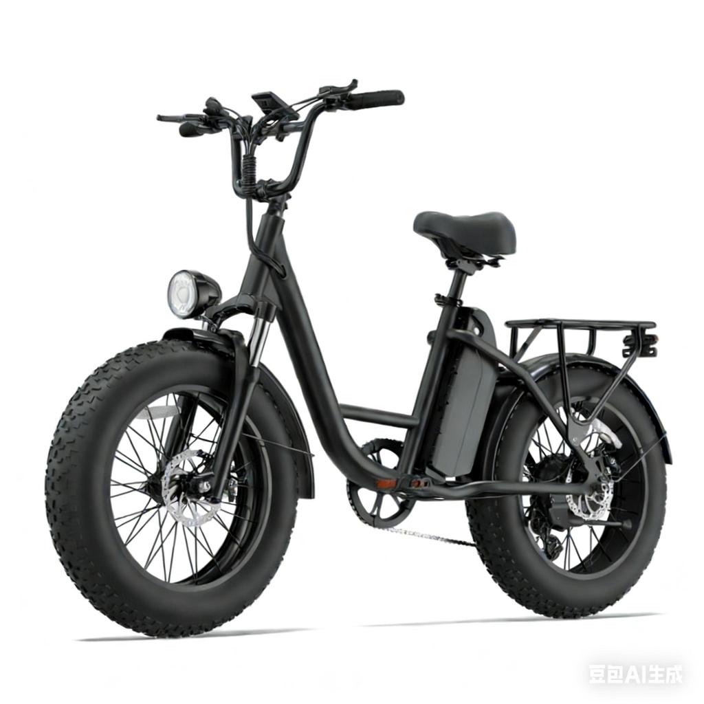 URLIFE E20 Pro Electric Bike with 48V 15.6AH Battery, LCD Display & Rear Rack