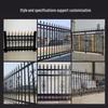 Zinc Steel Art Fence for School Courtyard and Construction Site