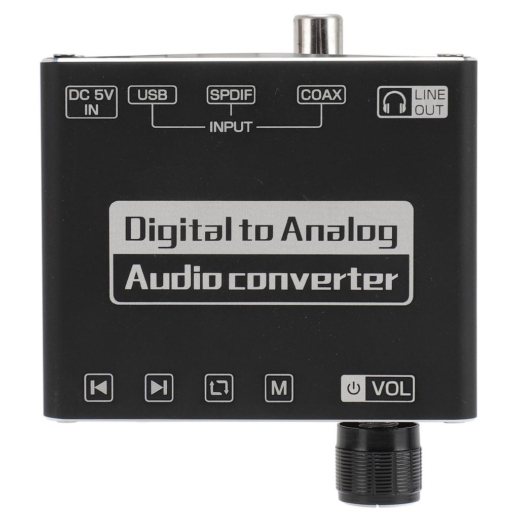 Digital to Analog Sound Converter   5.1 Optical to Analog Adapter for Phone Tablet Computer TV Spker