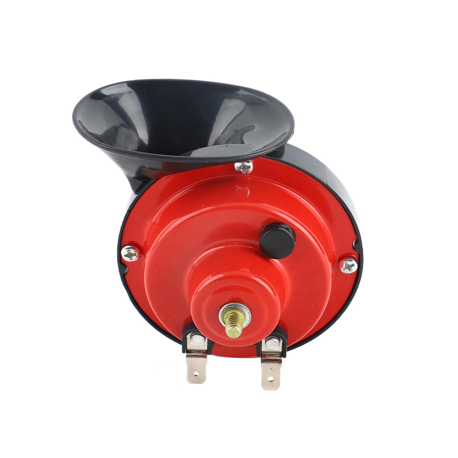 

Мотоциклетный гудок металлический неокисленный ABS структура 12 В автомобильный гудок для грузовиков картов чёрный