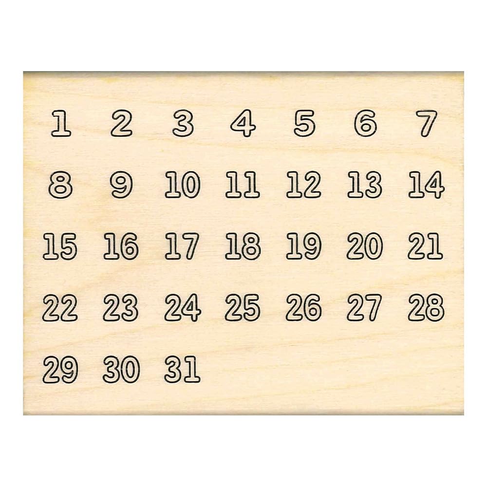 Kodomo no Kao Stamp Planner Stamp Club N# Monthly/Calendar 0414-003
