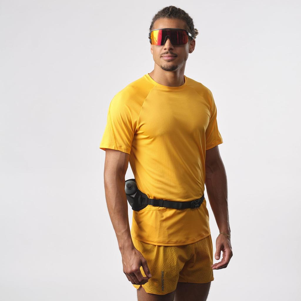 SALOMON Drikkeflaske Sammenleggbar Pakk Bærbar Vannflaske AKTIVT BELTE 3D-FLASKE LC2179000 One Size SVART