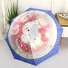 1pc Hello Kitty Milk Apple Umbrella with Plastic Handle,Suitable for All Seasons Home Travel Outdoor UmbrellaSanlio050