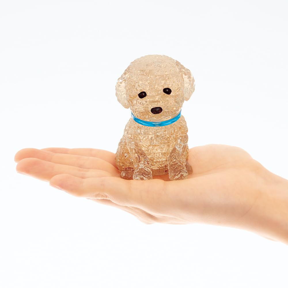Beverly Crystal Toy 50326 41-Piece Puzzle, Poodle, Apricot,