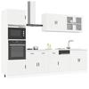Kitchen Cabinet Set, Squid, 7-Piece, White