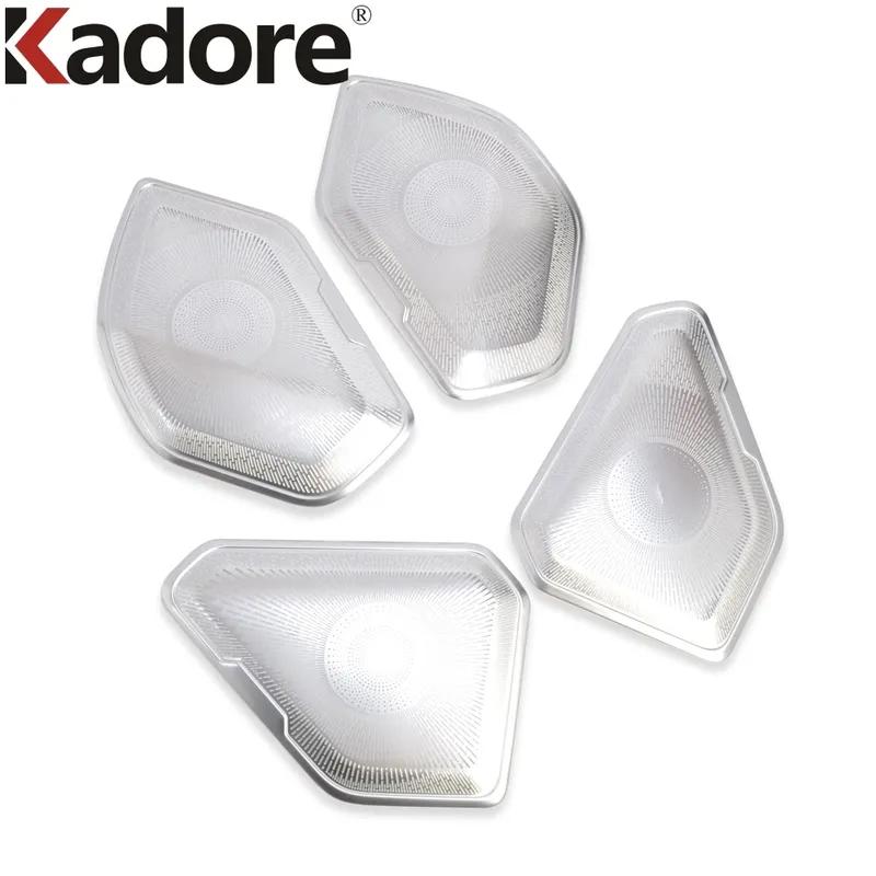 For Toyota RAV4 RAV 4      2024 Car Inner Door Audio Speaker Cover Trim Stereo Loudspeaker Frame Accessories
