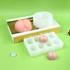 Silicone Butt Shaped Molds For Baking Chocolate Candy Easy Releases Nonstick Mousse Cake French Dessert Bakeware