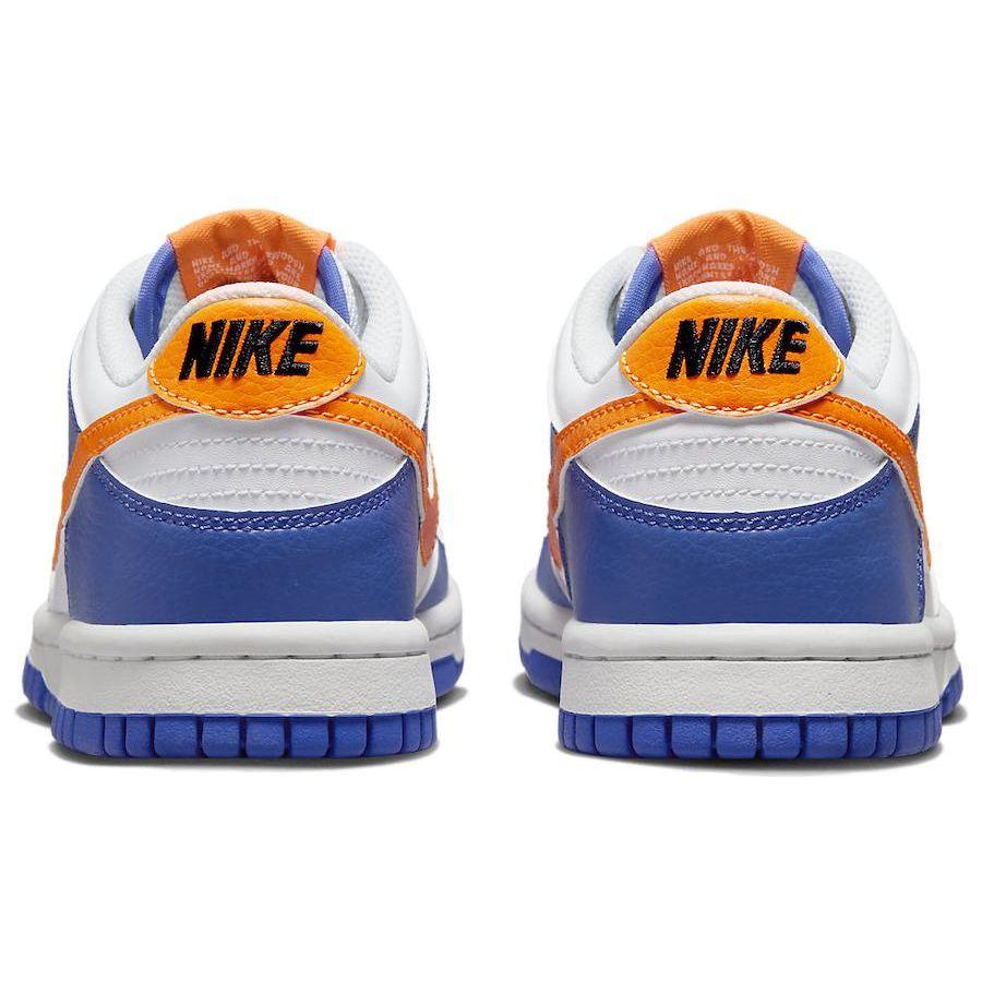 Nike Dunk Low GS Knicks Dětské tenisky Modrá Modrá-Joy Jasná-Mandarinková FN7783-400