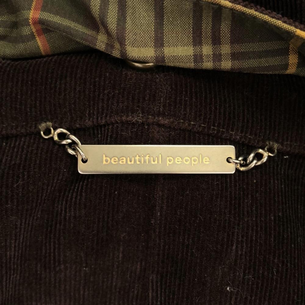 beautiful people check Jacket 36 olive Women Used