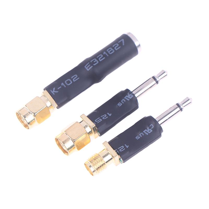 1Pcs / Lot Sma Male Female To 3.5Mm Mono Headphone Audio Radio Test Adapter Connector Sma To 3.5Mm Adapter