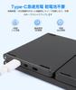 [4-Channel] Bluetooth Wireless Folding Keyboard, 3mm Thin  Built-in Touchpad, Hiragana Engraving, Type-C Charging  Simultaneous Connection for iOS,