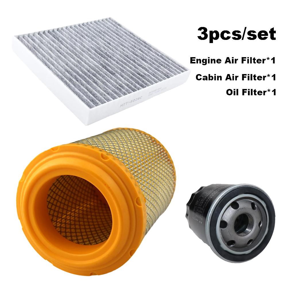 Set Filtri Per Jeep Patriot MK74 2.0 2.4 2008-2016 Compass Dodge Caliber Kit Filtro Olio Abitacolo Motore Accessori 04593914AB