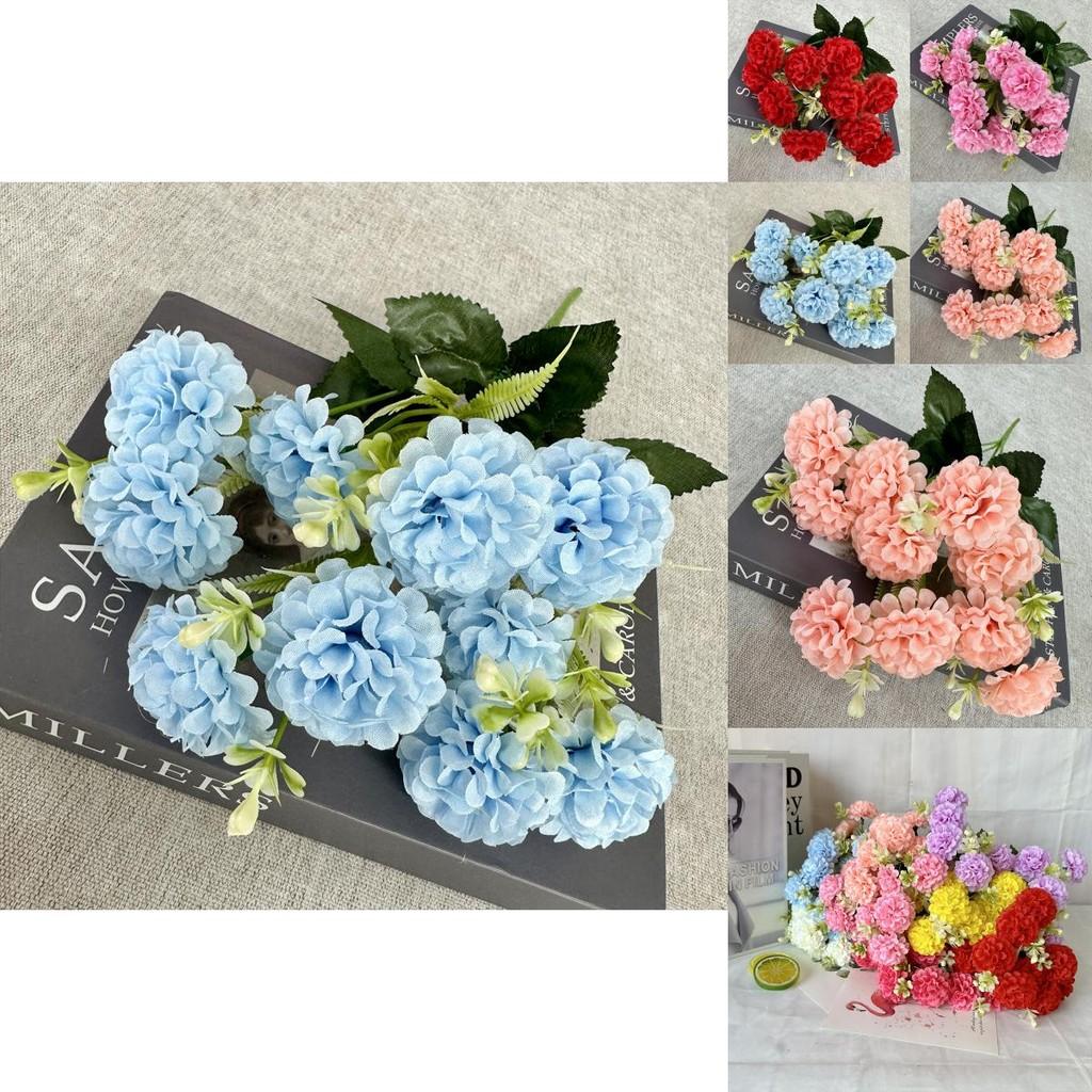 Simulierter Blumenkorb mit Weboptik für Heimparty und kreative Projekte