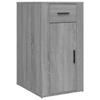 816798 vidaXL Office Cabinet Sonoma Grey 40x49x75 Cm Engineered Wood