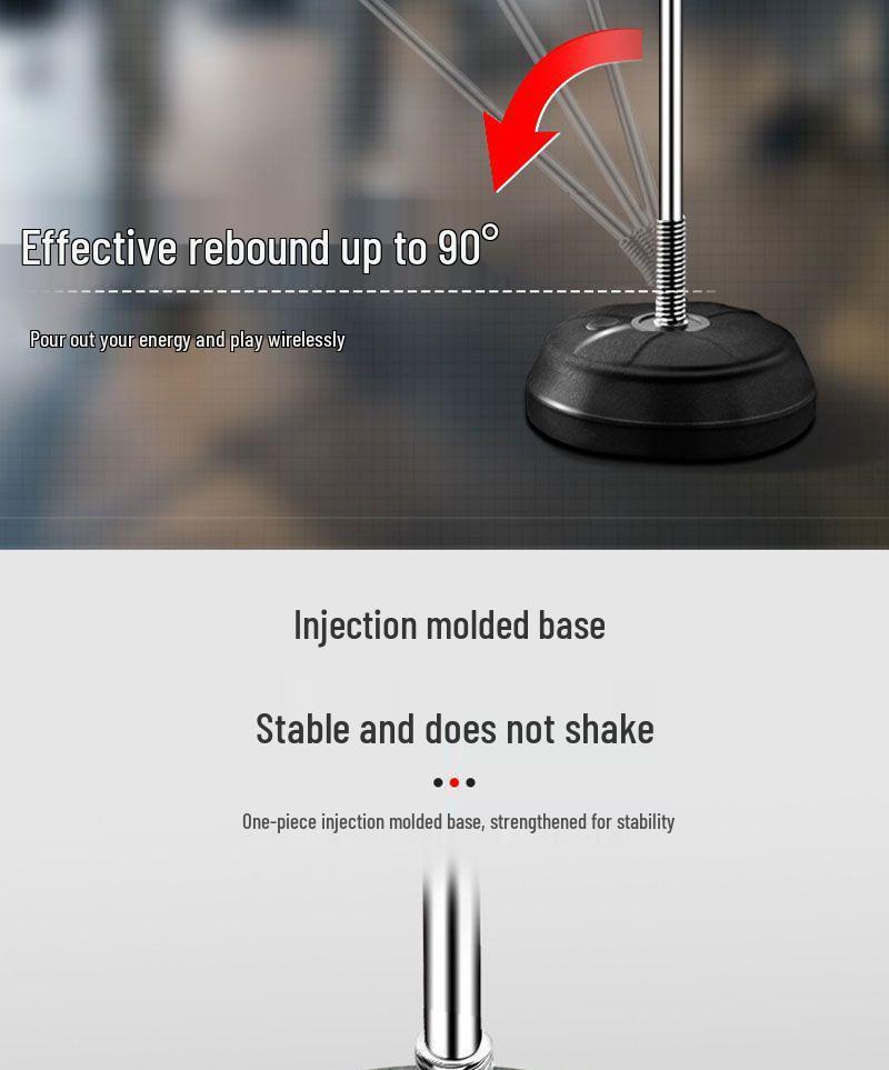 Adjustable Speed Ball Target for Indoor Boxing Training - Suitable for Adults & Children