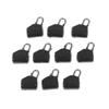 10Pcs Fishing Abo Float Slider Sinker Slip Clip Snap Fishing Weight Slide Plastic Connector For Braid Fishing Line Fishing Tools