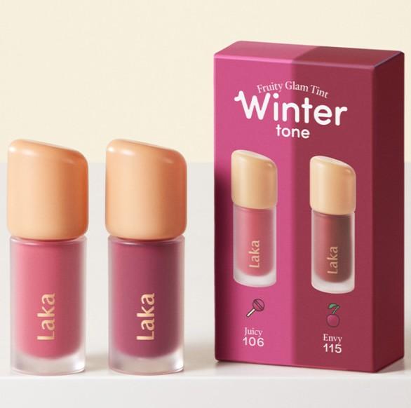 

[LAKA] Fruity Glam Tint Mini Duo (#Зимний тон) 1,9 г*2 шт.