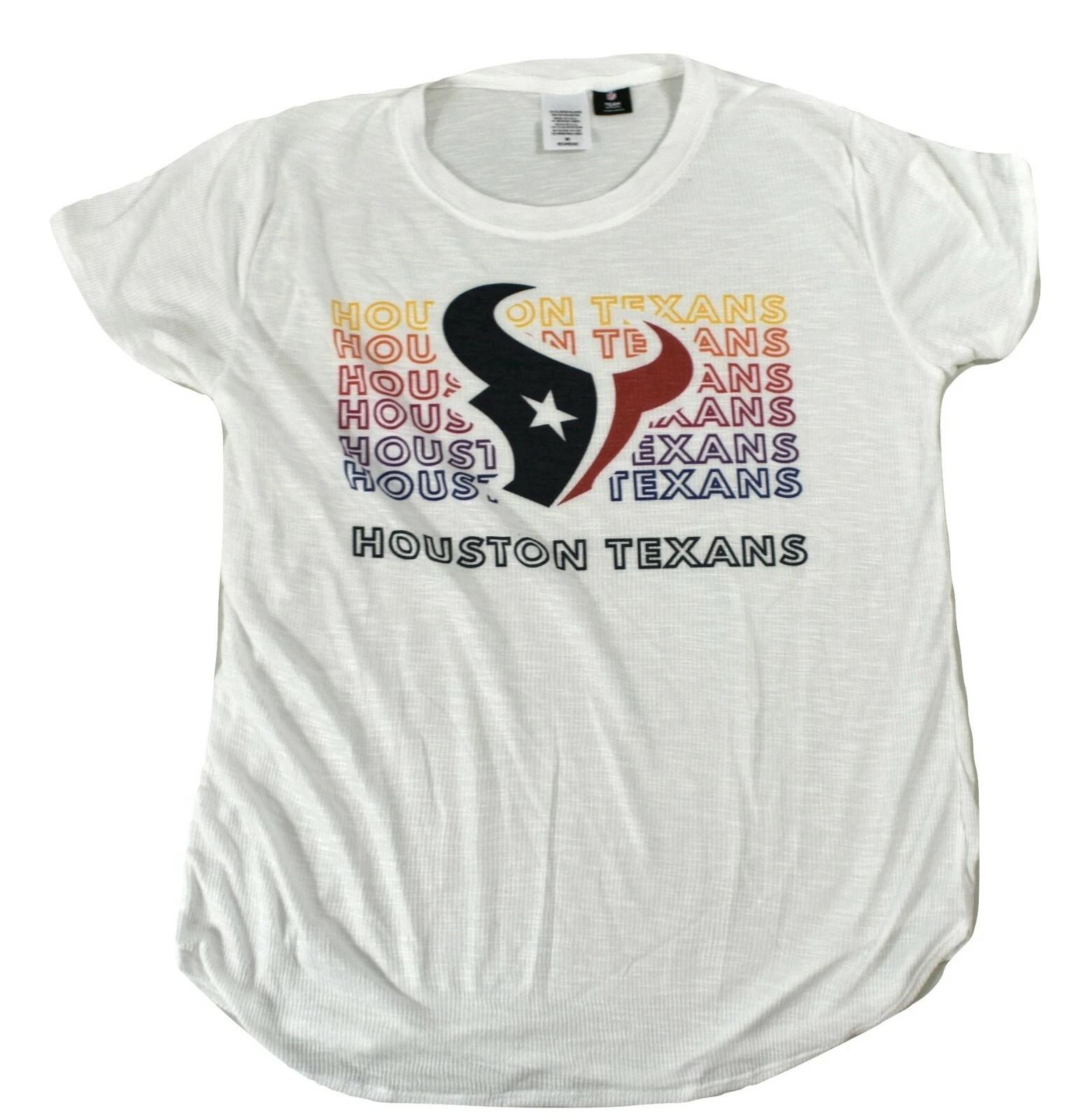 NFL Team Apparel Womens Houston Texans Football Shirt New M L