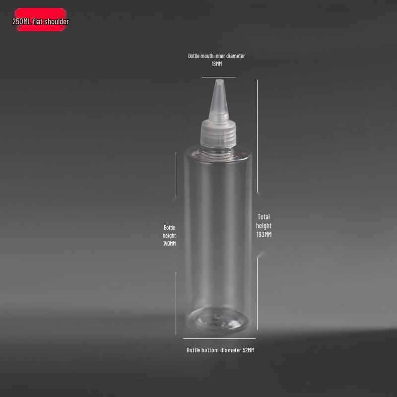 Spot 50-1000ml PET Transparent Plastic Squeeze Bottle