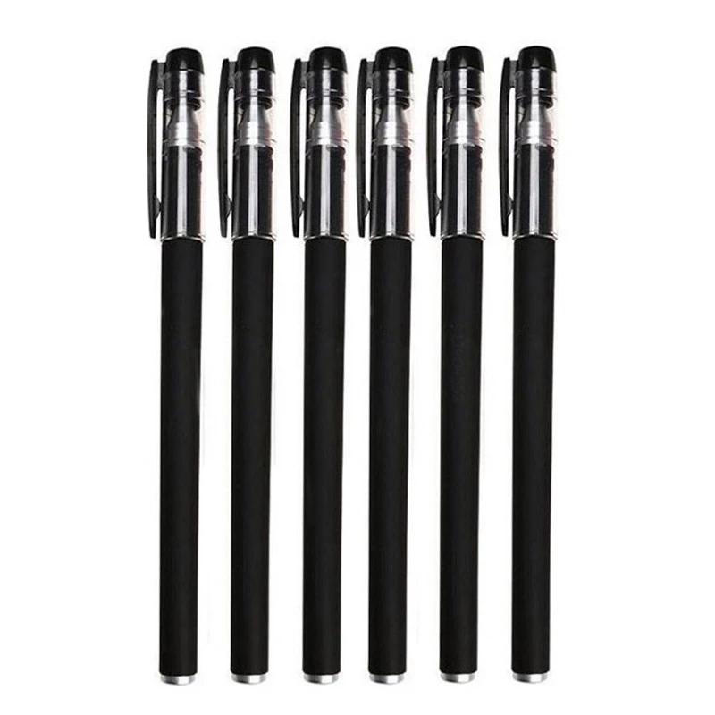 6-25Pc 05mm Gel Pen Kit Neutral Pen Black/Blue/Red Color Replacable Refill Smooth Writing School Stationery Supplies