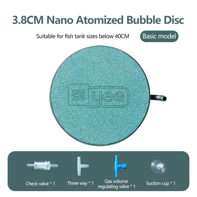 

Ultra-Fine Oxygen Diffuser Disc For Aquarium Accessories - Silent Air Bubble Disc Suitable For Aquariums A1