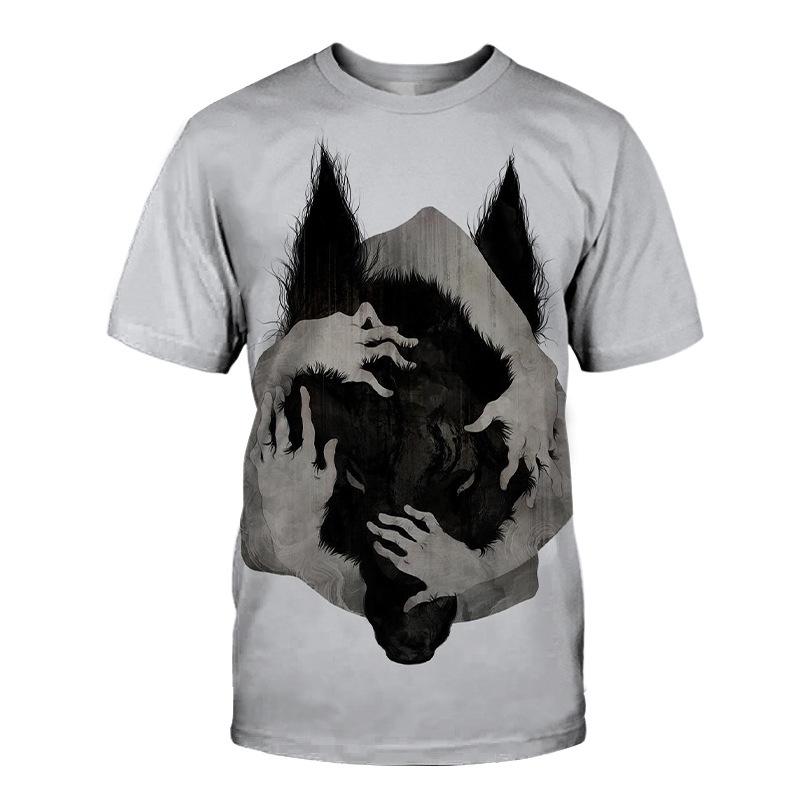 

Футболка с 3D-принтом, короткий рукав, мужская спортивная одежда, летние футболки с круглым вырезом, большие размеры, мужские простые футболки 6XL