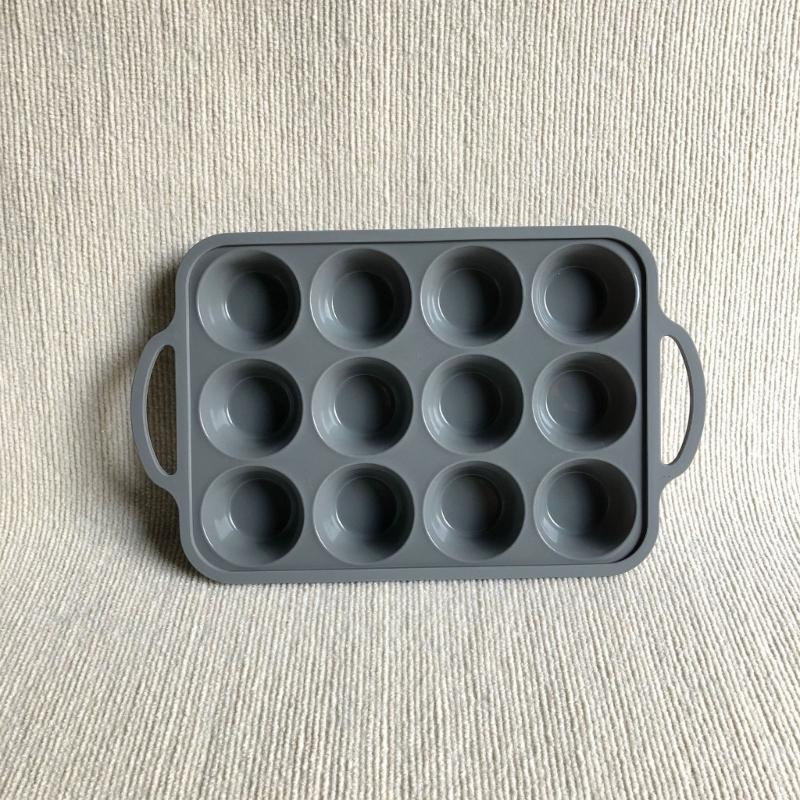 Nonstick Stainless Steel Frame Flexible Silicone Cake Pan For Dessert Chocolate Molds Oven Baking Accessories