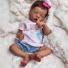 18-Zoll Reborn Zwilling A Simulationsbaby-Puppe