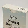 55 Stück/Set Mentale Resilienz Affirmationskarten Stressabbau Motivationskarten Deck Selbstfürsorge Emotionales Wohlbefinden Ermutigung Meditationswerkzeug