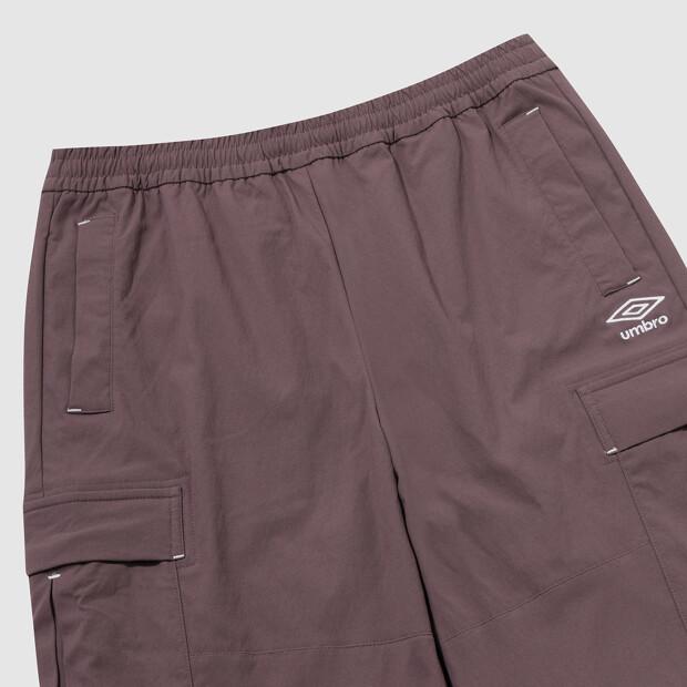 UMBRO Cotton-Touch Nylon Cargo Straight Pants Brown (Uq323Cpt95) (A Type)