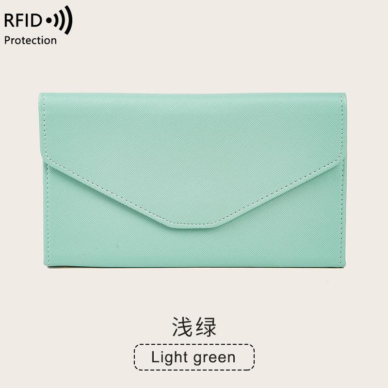 New anti-theft brush passport holder multi-functional ticket ID bag men's and women's travel passport bag