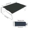 Lightweight Aluminum Tables Top Waterproof Travel Table Fold Up Table Camping Table Portable Folding Camping Side Table