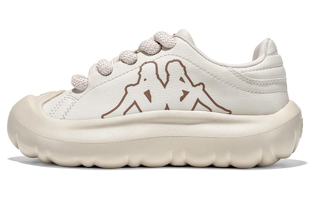 Women's Sneakers Kappa Slip Resistant Abrasion Resistant Low Top Skateboard Shoes Women's Beige