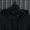 Men Sweatshirt Hip Hop Long Sleeves Youthful Cool Warm Strap Decor Letter Print Hooded Elastic Cuff Autumn Hoodie Daily Garment