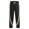 Men's Striped Athletic Sweatpants Loose Fit Straight Leg Track Pants with Elastic Waistband and Drawstring for Casual Wear