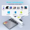 Type-C Smart Card Reader Plug-and-Play Card Windows Portable Bank Reader for USB 2 Chip Card Reader