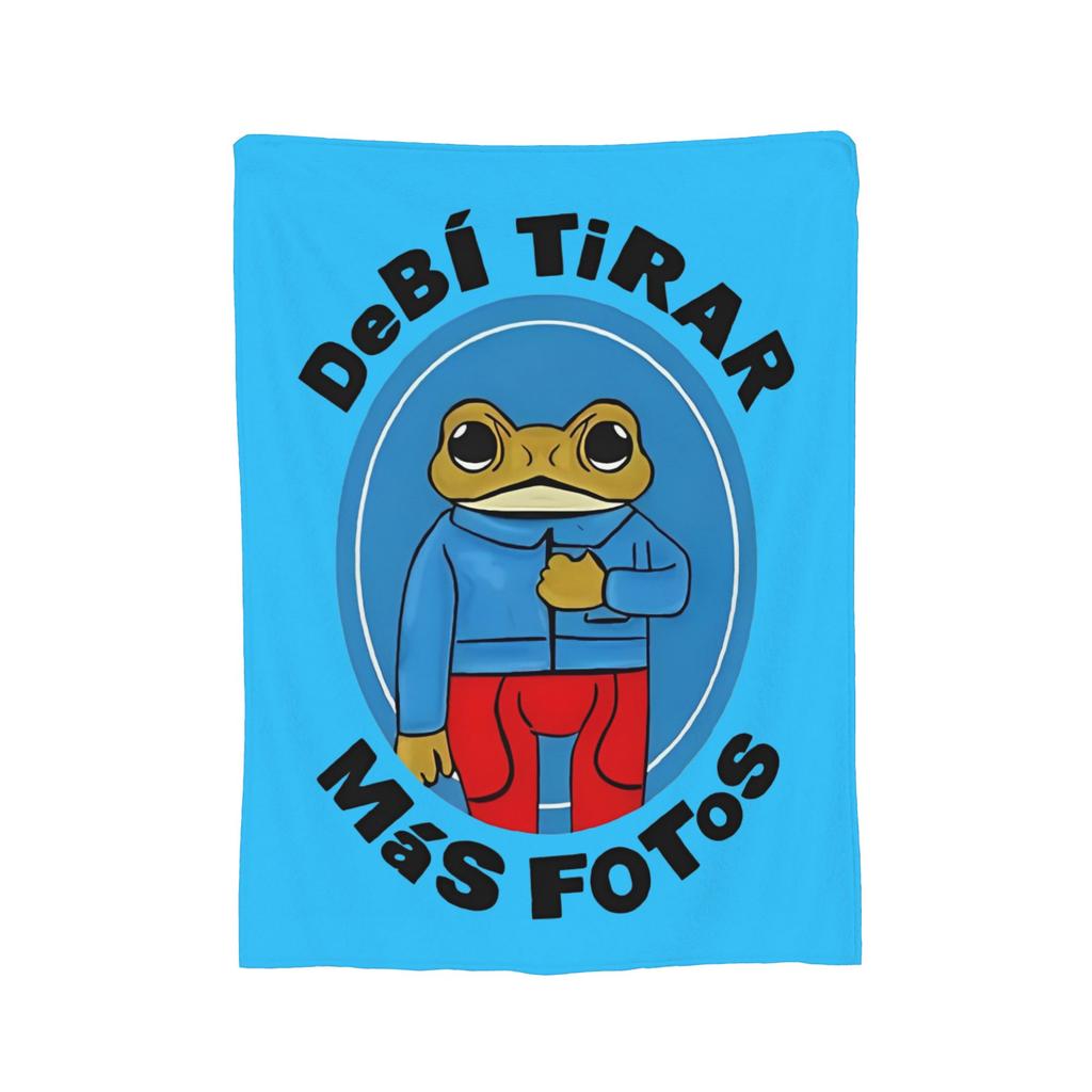 Bad Bunny DTMF  Fleece Blankets Music Funny Throw Blankets for Home 150*125cm Plush Thin Quilt,