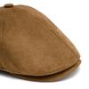 Autumn Winter Berets Men Women Suede Solid Color Cap Octagonal Cap British Newsboy Cap Painter Forward Cap