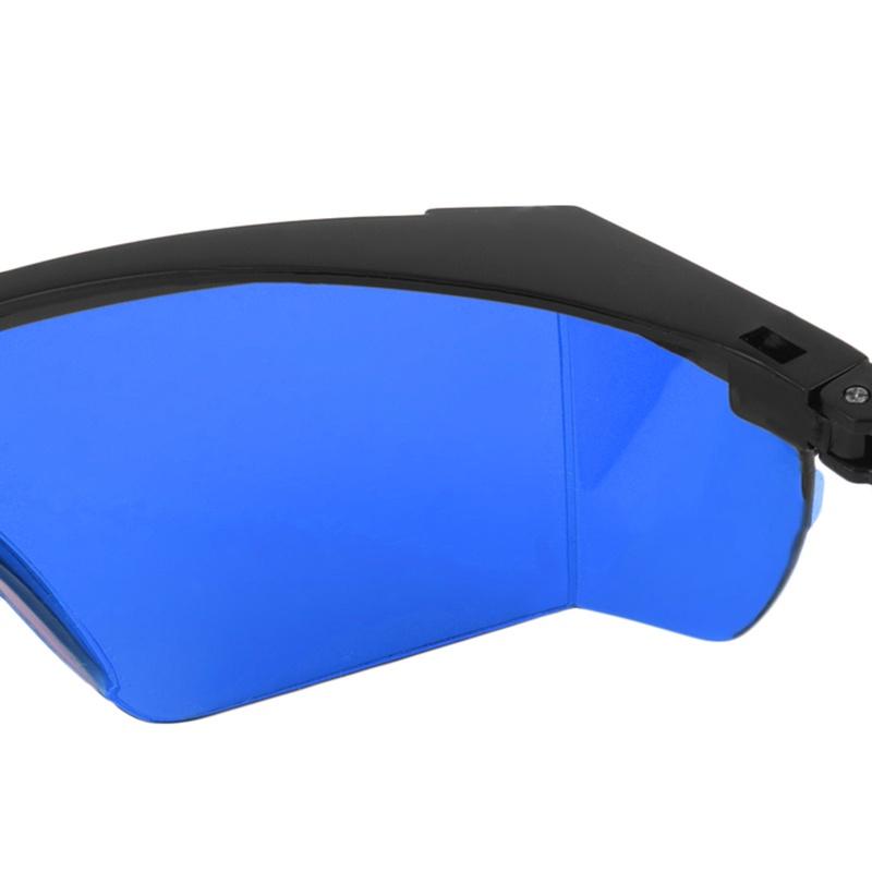 HEIßER Schutzbrille Laser Schutzbrille Grün Blau Auge Brille Schutz