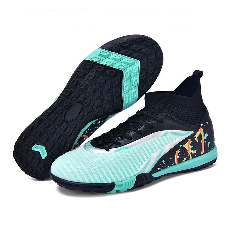 Football Shoes Youth Ag Spikes Football Shoes Adult Game Professional Sports Shoes Grass Training Football Shoes