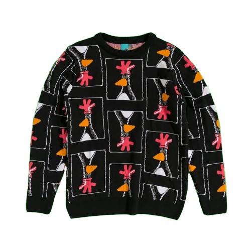 Wallace and Gromit Unisex Adult Knitted Jumper