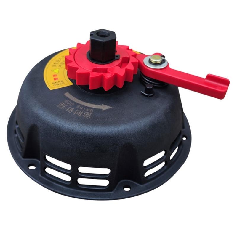 Hand Cranked Starter Eliminating Pull Rope Operation Compatible for 168 170F Gasolines Engines Plastic Case for Generator