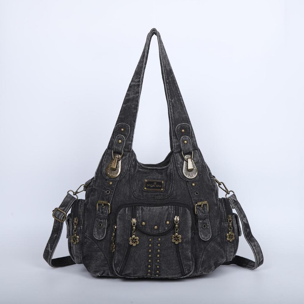 Angel kiss Tasche Damen Mode Handtaschen Damen Umhängetaschen PU Leder Handtasche Weibliche Umhängetasche Umhängetasche bolsa feminina