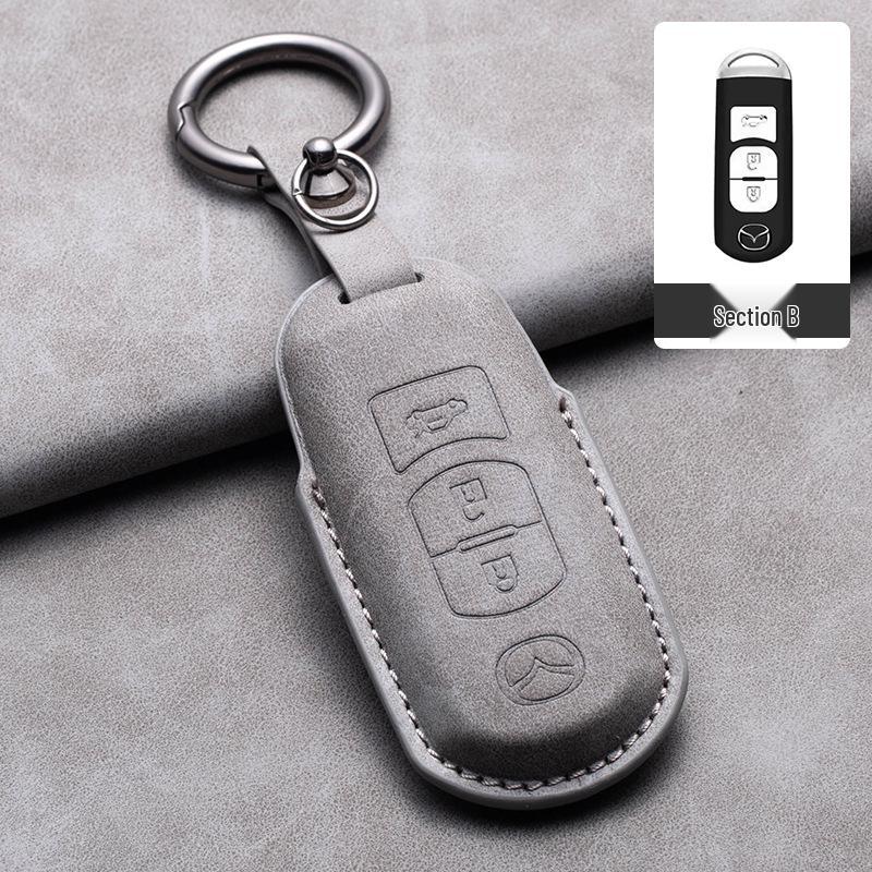 Mazda Axela Retro Key Cover for CX4, Atenza, CX5, and Mazda3