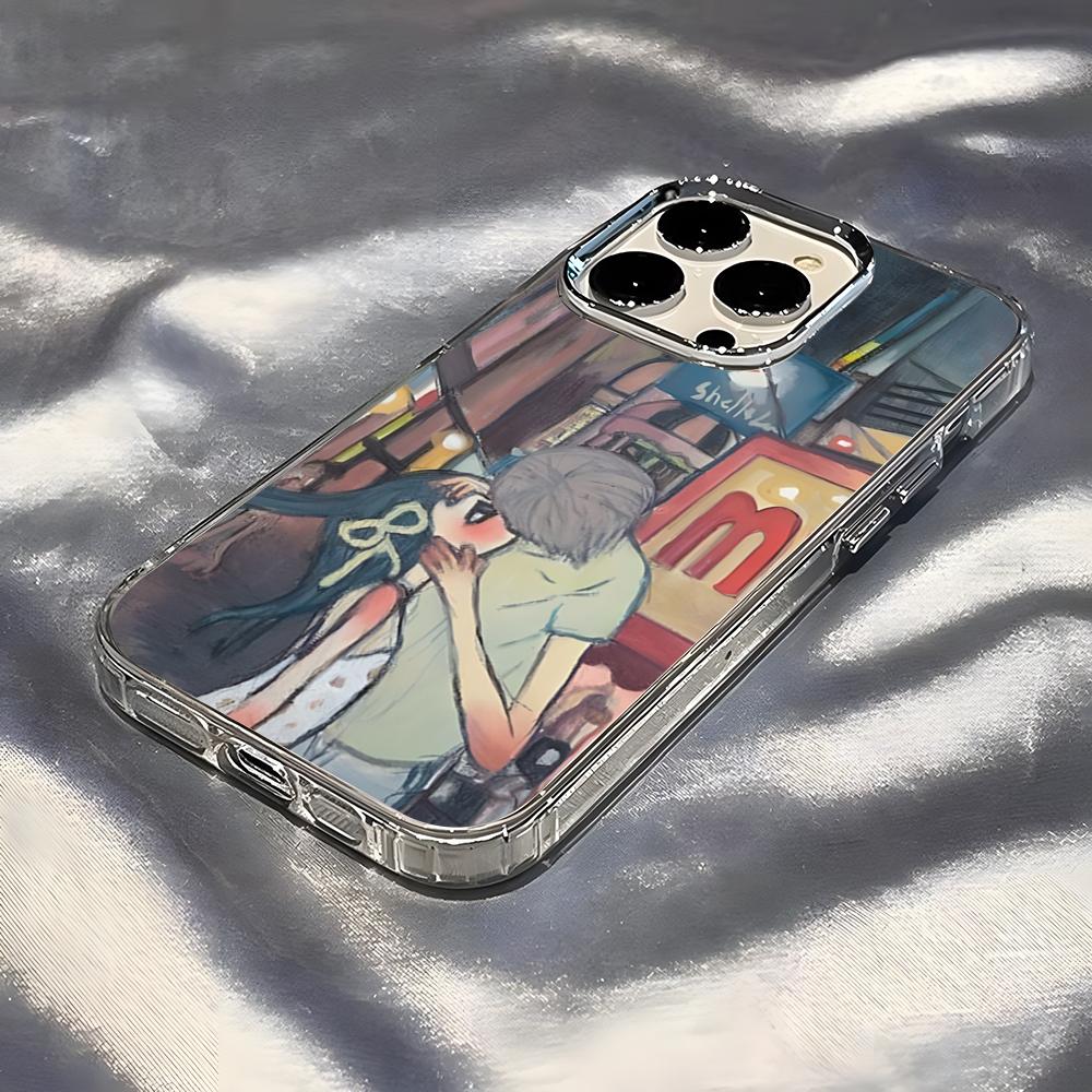 A-Aya T-Takano Art Phone Case For IPhone 17 Pro Max 16 15 14 Pro Max IPhone 13 Pro Max 11 Plus Transparent Cover iPhone 15