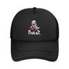 Cycling Dakar Rally Print Mesh Baseball Cap Unisex Women Solid Color Sun Caps Street Hip Hop Hat Outdoor Summer Sunshade Hat