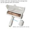 Manual Pet Hair Remover Cat Dog Fluff Removal Tool Reusable Washable Lint Remover Roller For Furniture Carpet Pet Accessories