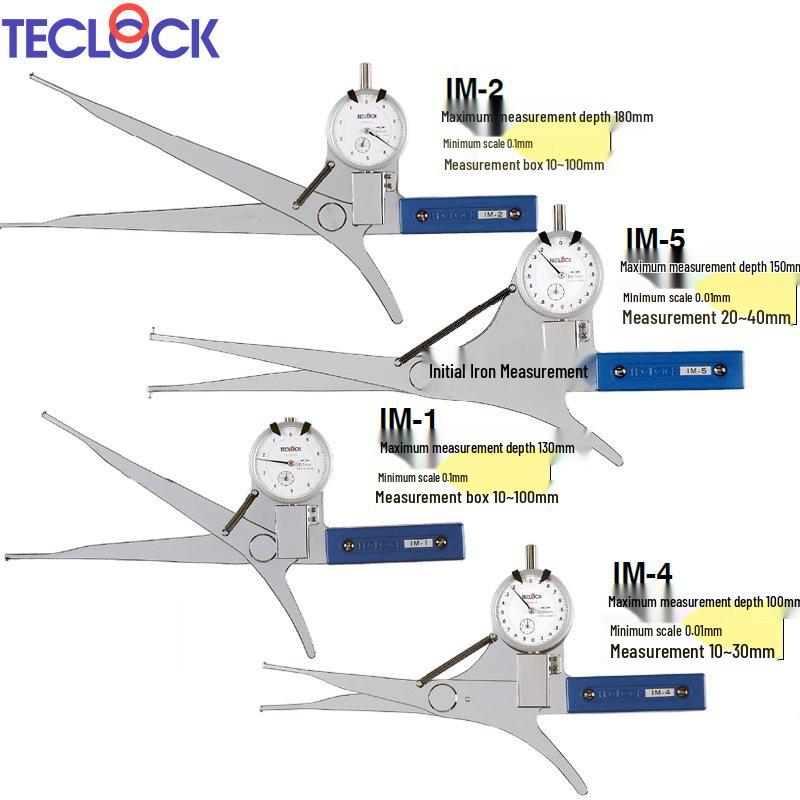 Штангенциркуль Teclock IM-12 для внутренних пазов 3-4 с индикатором и беспроводным выходом данных SSIM-1 Other Specifications Inquiry