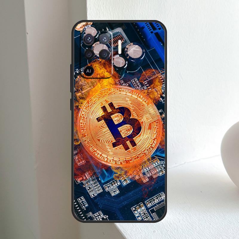 Bitcoin BTC For OPPO A96 A76 A16 A5 A6 Pro A15 A17 A57 A18 A38 A58 A78 A98 A54 A74 A94 A40 A60 A80 Case
